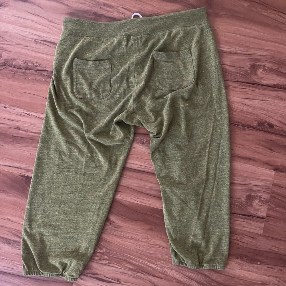 Green Monrow Vintage Lounge Wear Bottoms - Picture 2 of 3
